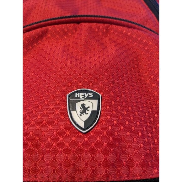 Heys Hanging Toiletry Bag Red Travel Luggage Multi Zip 8 Compartments No Mirror - Picture 6 of 6